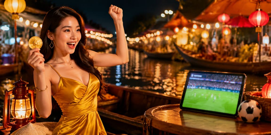 Không khí giải trí ban đêm tại chợ đêm Hà Nội với trò chơi trực tuyến