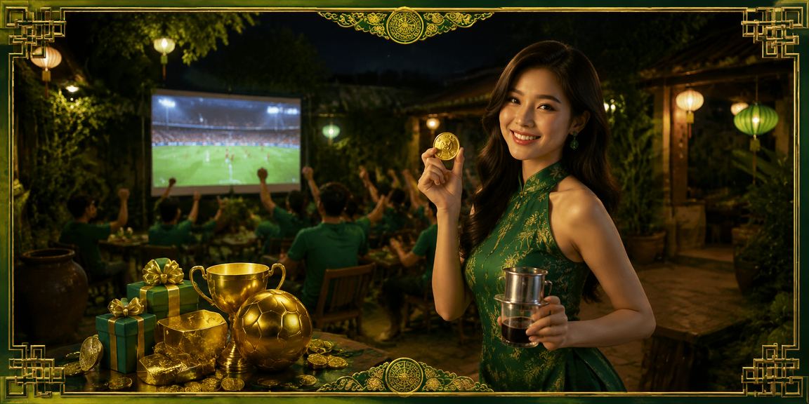 Người dùng tại Ninh Bình theo dõi cá cược bóng đá tại quán cà phê